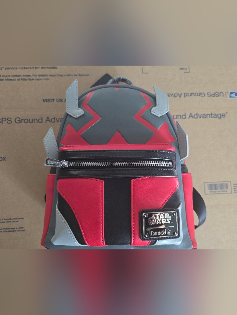 Star Wars Exclusive Loungefly Super Commando Mandalorian backpack NWT